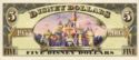5 Disney Dollars