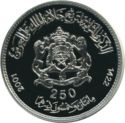 250 Dirhams (2nd Anniversary of King Mohammed VI enthronement )