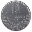 10 Colones (Large Size)