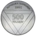 500 Tolarjev (100th Anniv. of the opening of Aljaž Tower)