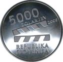 5,000 Tolarjev (Slovenian Film Centennial)