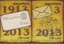 Centenary of the First Handstamped Envelope of Albania