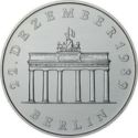 20 Mark (Opening of Brandenburg Gate at 22.12.1989)