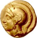 1 Stater (Helmeted head of Athena)