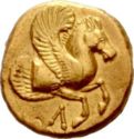 1 Stater (Helmeted head of Athena)