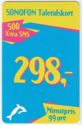 Sonofons Taletidskort