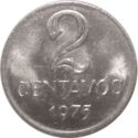2 Centavos (thin planchet 1mm)