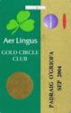 Aer Lingus Gold Circle Club