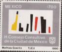 Advisory council of Mexico City, 60th Anniv.