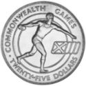 25 Dollars (XIII Commonwealth Games 1986 Scotland)