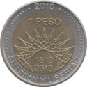 1 Peso (Bicentennial "El Palmar")