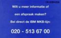 IBM MKB-lijn, de oplossing