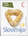 I feel Slovenia - Plaited-dough Heart