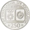 250 Dinara (1984 Winter Olympics - Radimjia Tombs)