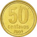 50 Centavos (Fine Letters)