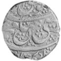 ½ Rupees (Hammered Coinage)