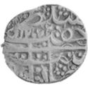 ½ Rupees (Hammered Coinage)