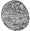 ½ Rupees (Hammered Coinage)