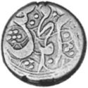 ½ Rupees (Hammered Coinage)