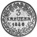 3 Kreuzer (Groschen)