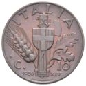 10 Centesimi (Impero, copper)