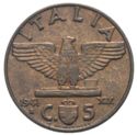 5 Centesimi (Impero, aluminium-bronze)