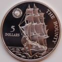 5 Dollars (Ships and Explorers-The Bounty)