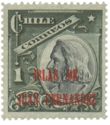 Columbus (Colon) overprinted