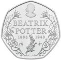 50 Pence (150th Anniversary of Beatrix Potter)