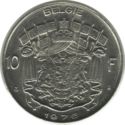 10 Francs (Flemish legend - medal alignment)
