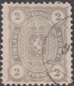 Coat of Arms 1875 - Four figured Issue, Charta Printing