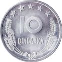10 Qindarka (Circulation)