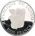 1,000 Francs (Prehistoric Annimals - Giraffatitan)