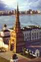 Kazan. Syuyumbike Tower. Palace Church. Governor's Palace