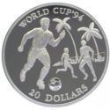 20 Dollars (15th World Cup Football 1994 United States)