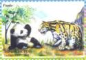 Giant Panda and Clouded Leopard