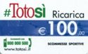 TotoSì - Ricarica 100