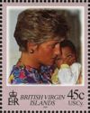 Princess Diana Holding Child