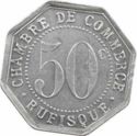 50 Centimes - Rufisque - chambre de commerce / Senegal