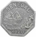 50 Centimes - Rufisque - chambre de commerce / Senegal
