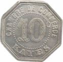 10 Centimes - Kayes - chambre de commerce/Haut-Senegal-Niger