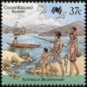 Aboriginal Family and Anchored Ships