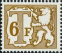 Heraldic Lion with Small Numeral