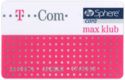 Sphere card - T-Com - max klub