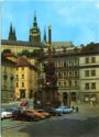 PRAGUE. Upper Lesser Town Square with Prague Castle