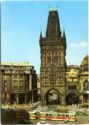 Prague. Prašná brána (Powder Tower Gate) in the Old Town