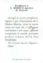 "Medico Martyr", Otricoli, Comparelli (IT), Umbria - Saints (M)