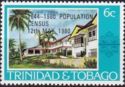 Robinson Crusoe Hotel, Tobago - Overprinted