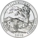 25 Cents / Quarter (Yellowstone National Park)