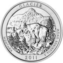 25 Cents / Quarter (Glacier National Park)